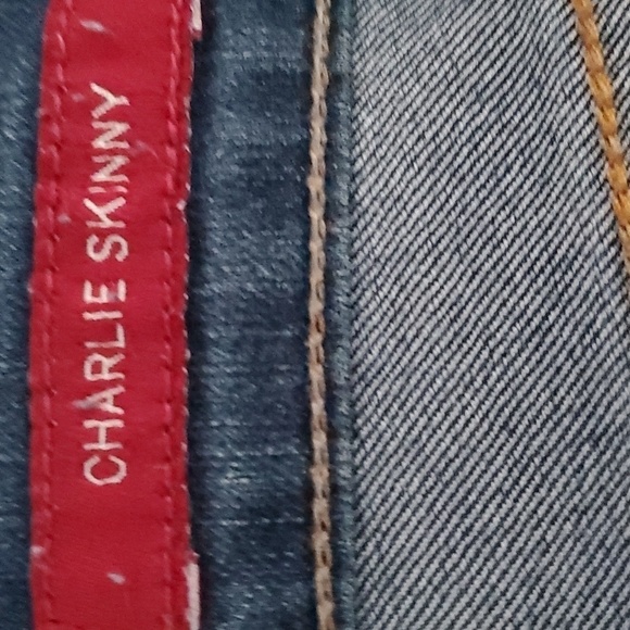 Lucky Brand LA Charlie Skinny Low Rise Jeans Size 2/26L - Picture 9 of 14